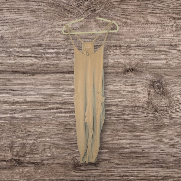 Free People - Movement - Kelp - Hot Shot Jumpsuit - Picture 5 of 7